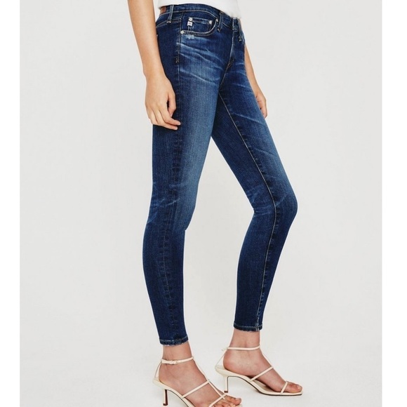 AG Legging Super Skinny Blue Jeans 25R Y2K - Picture 9 of 15